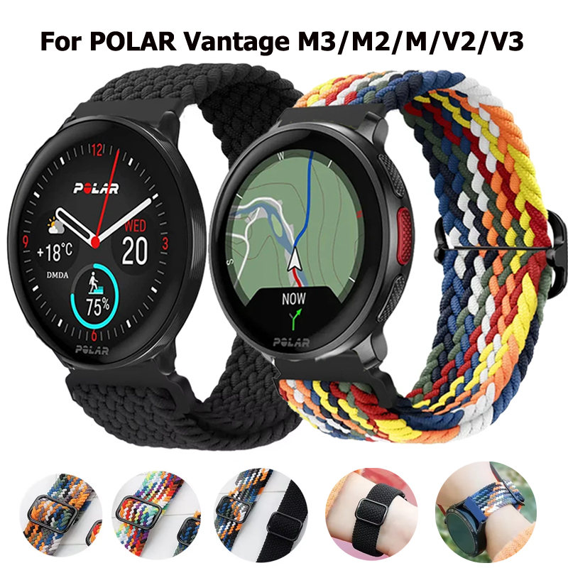 Solo Loop Strap - 22mm 20mm Gevlochten Solo Loop Voor