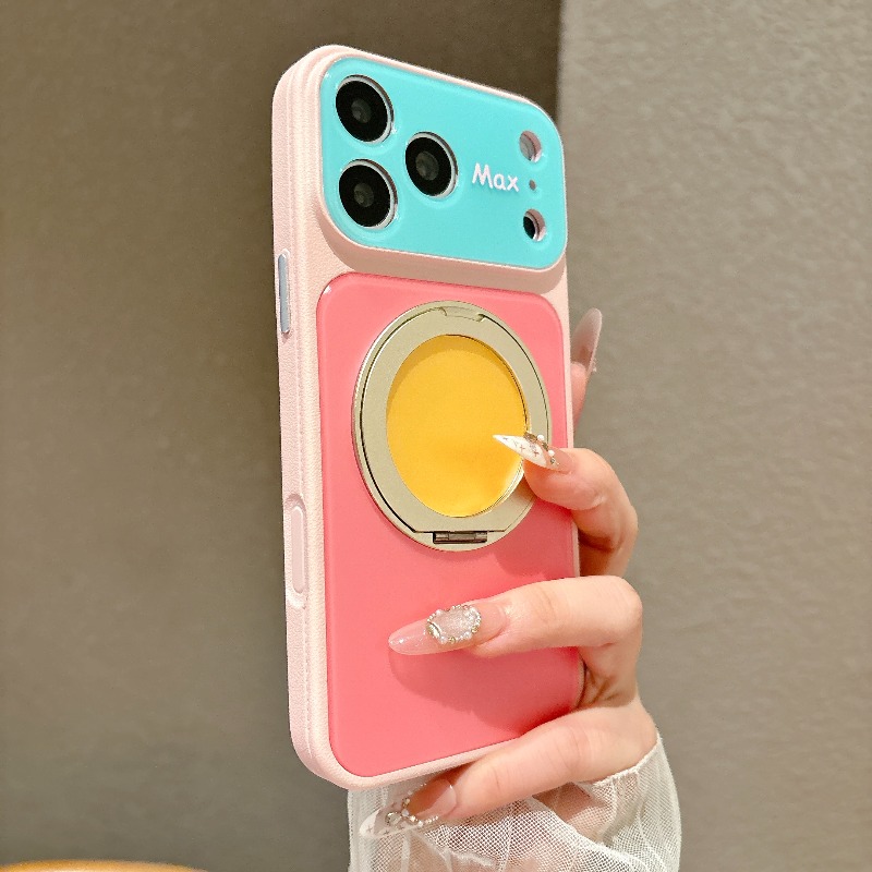 Magnetic Charging Stand - Luxe camera beschermring magnetische standaardhouder hoesje