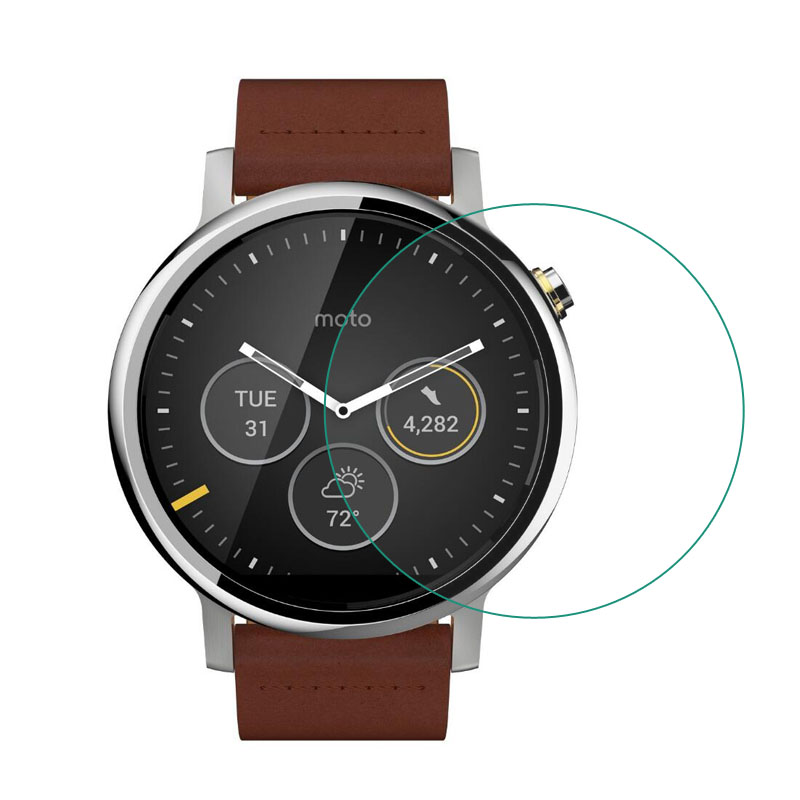 Motorola Smartwatch Accessories - Gehard Glas Beschermende Film Guard Voor