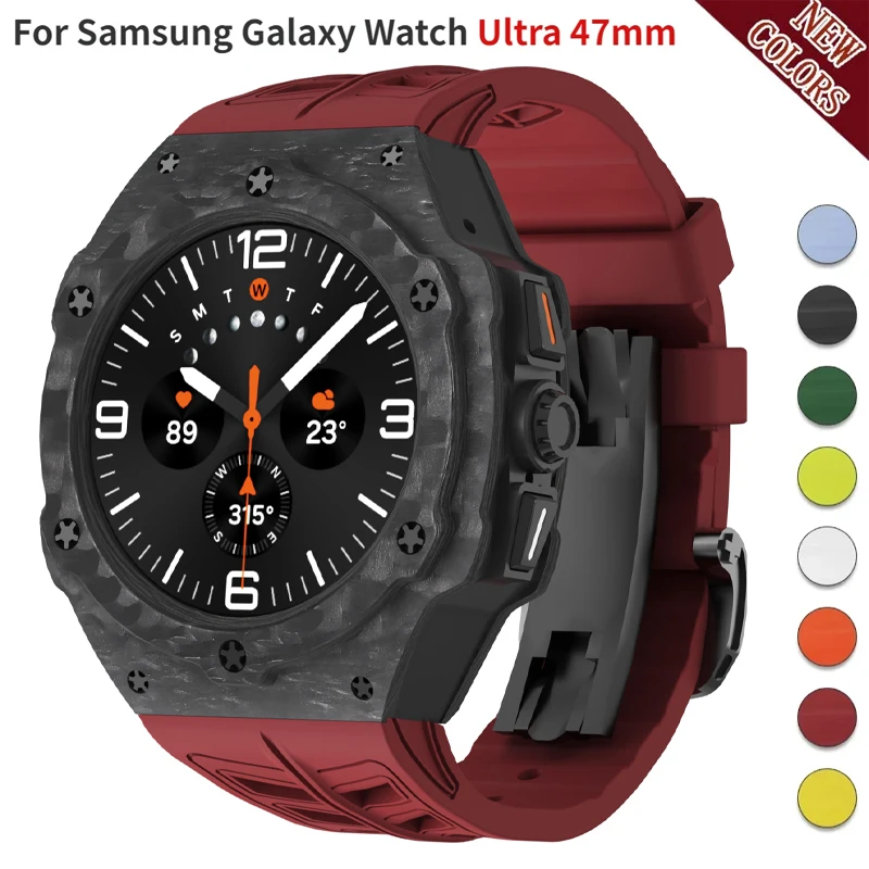 Samsung Smartwatch Ultra Accessories - Luxe modificatiekit voor Samsung Galaxy Watch