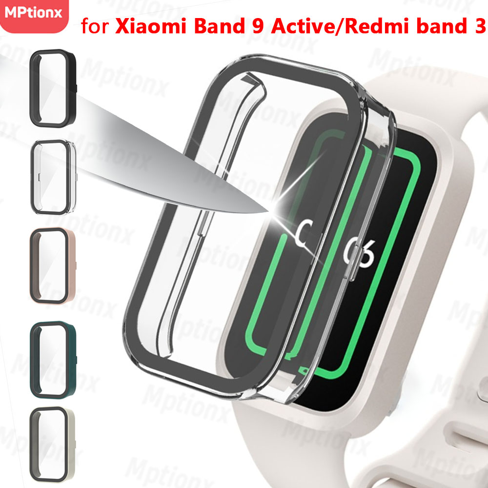 Smartwatch Icon - Gehard glas + hoesje voor Xiaomi