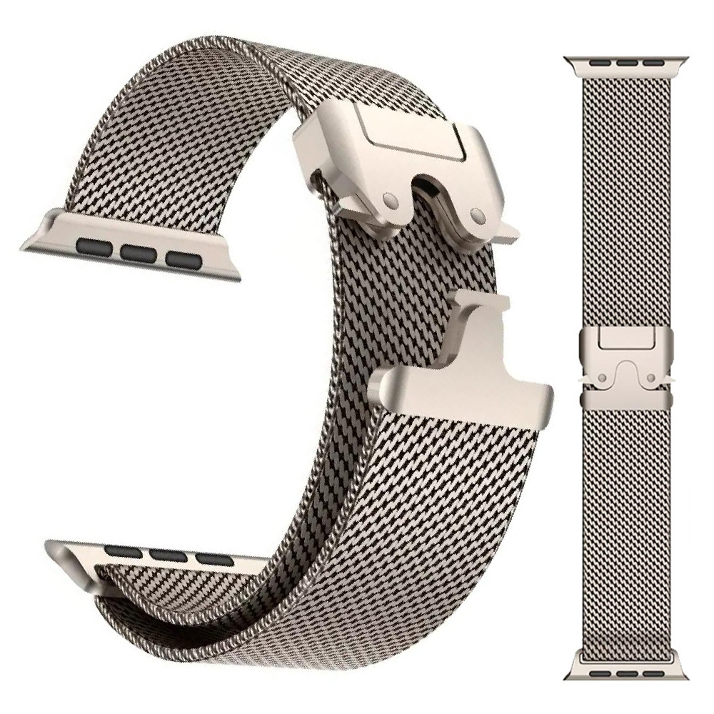 Solo Loop Strap - Milanese bandband Solo Loop-armband voor Apple