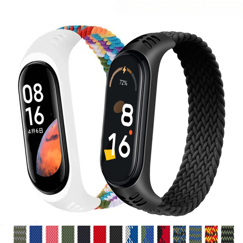 Solo Loop Strap - Armband voor Xiaomi Mi Band 6