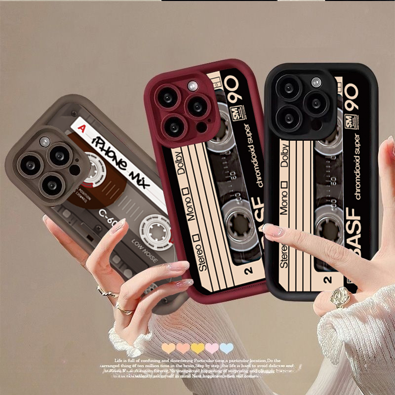 Vivo Y28 - Retro Radio Tape Print Case voor