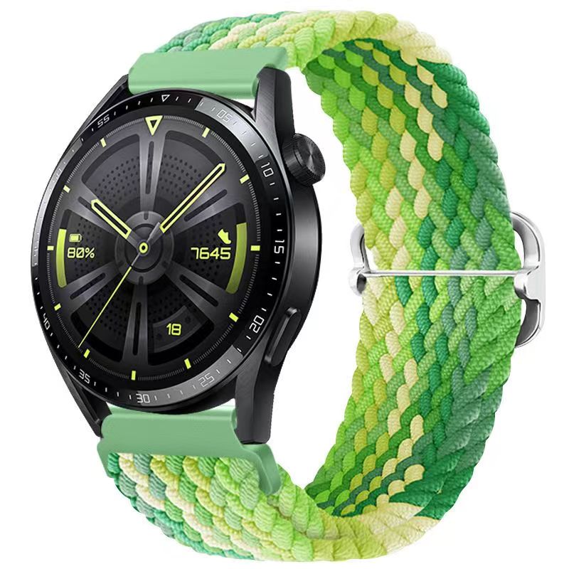 Solo Loop Strap - 18/20/22mm Gevlochten Solo Loop voor Huawei