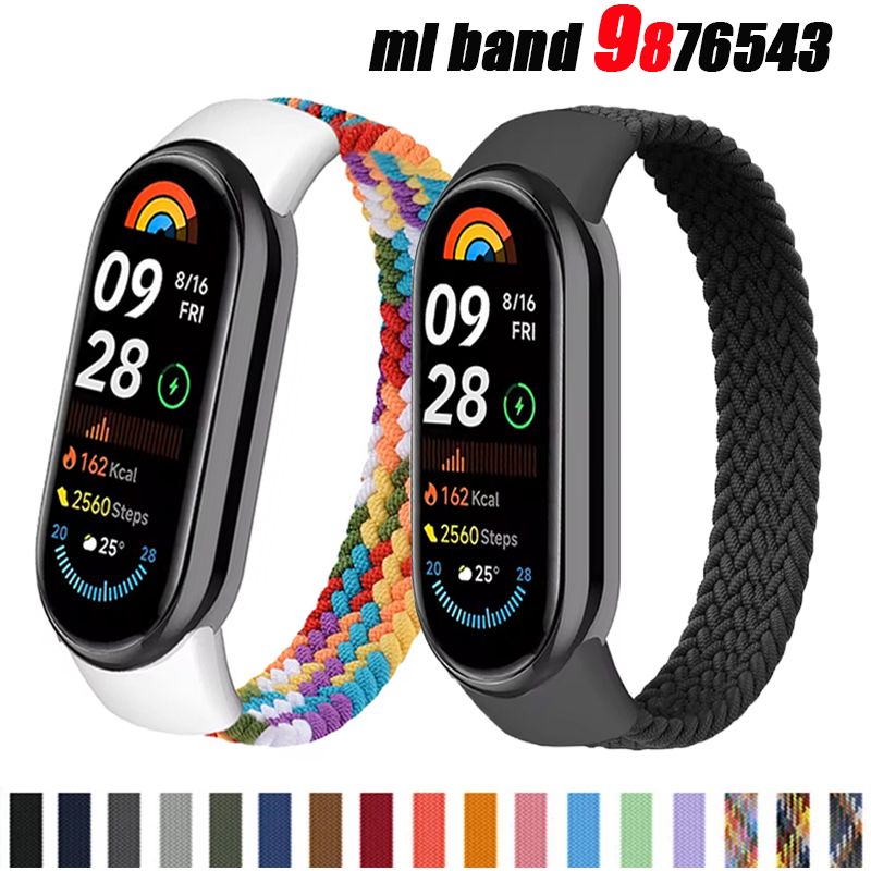 Solo Loop Strap - Riem Voor Mi Band 9/8/7/6/5/4/3 Accessoires