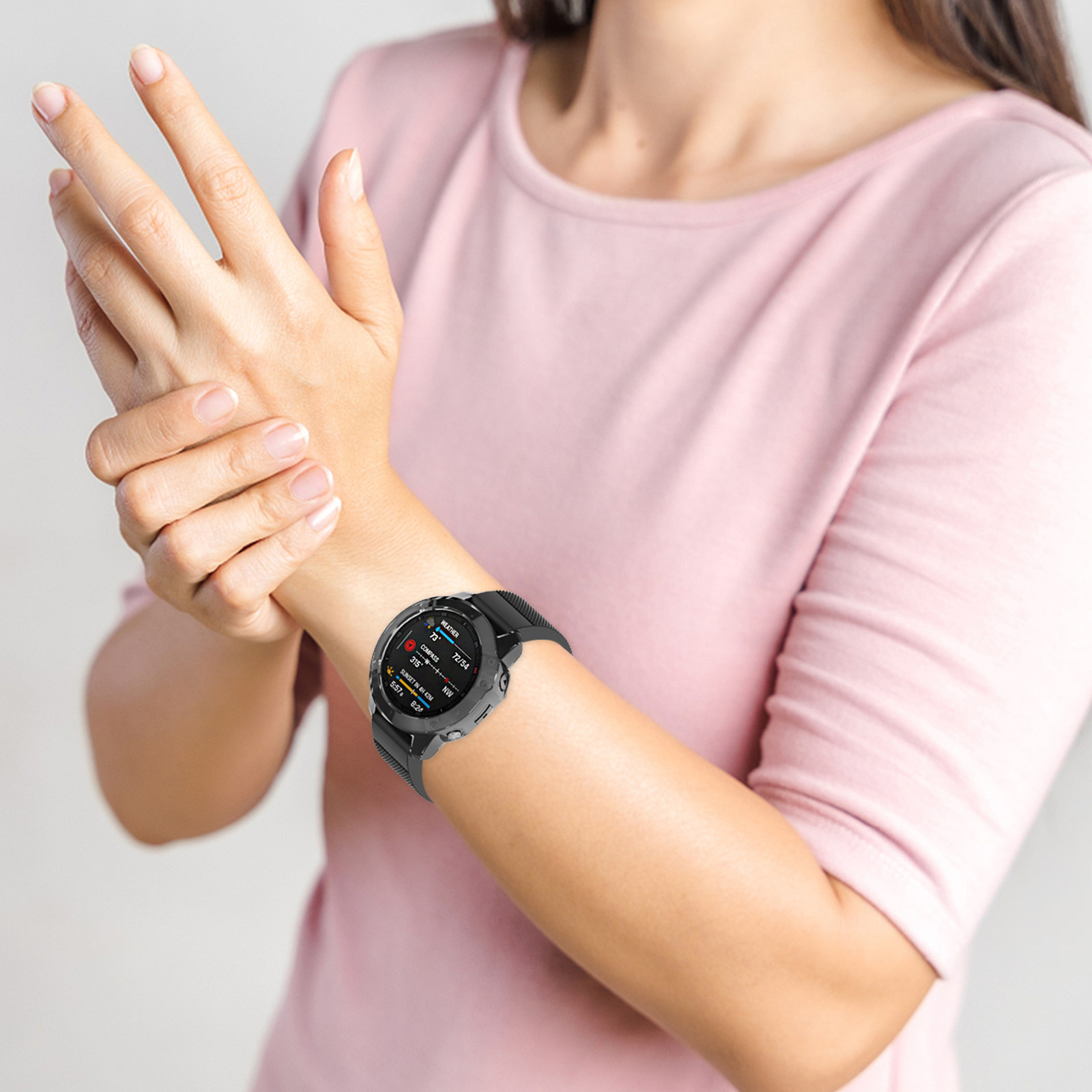 Smartwatch Case - Beschermhoesje TPU Cover voor 6X 6x