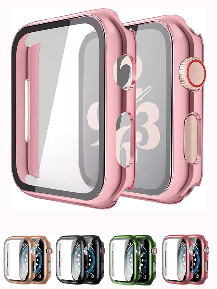 Smartwatch Icon - Glazen + Hoes Voor Apple Watch