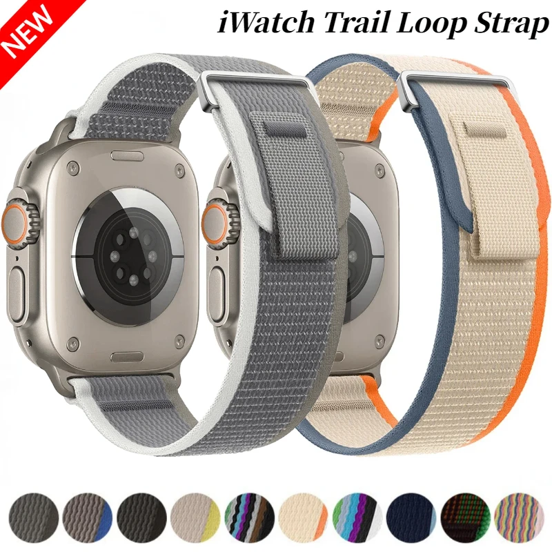 Solo Loop Strap - Trail Loop Strap Voor Apple Watch