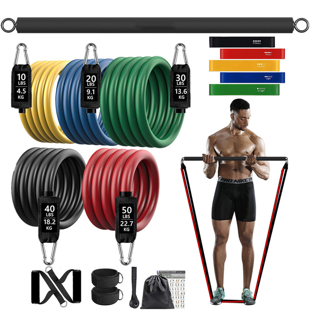 Milanaise Mesh Band - 150lb Fitness Booty Weerstand Elastische Band
