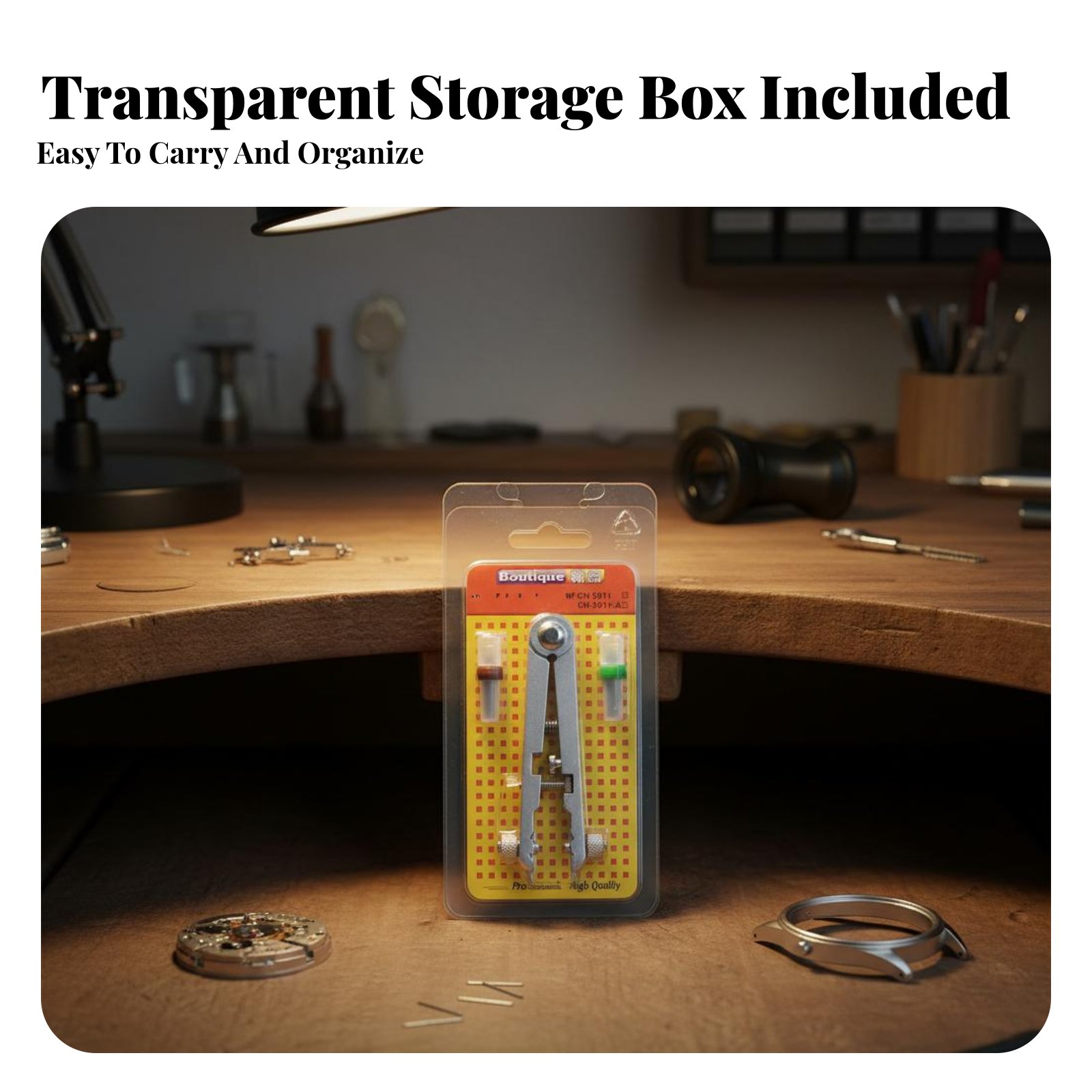 V-vormige spiraalvormige tang  - Tool Kit Strap Change recensie en prijs