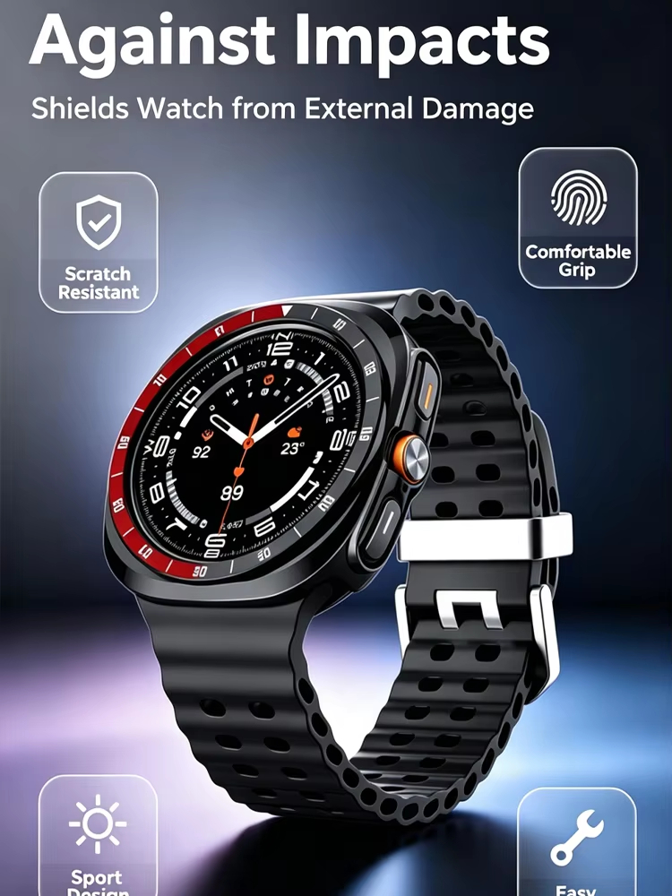 Schaalbezel + behuizing voor S - Samsung Smartwatch Ultra Accessories recensie en prijs