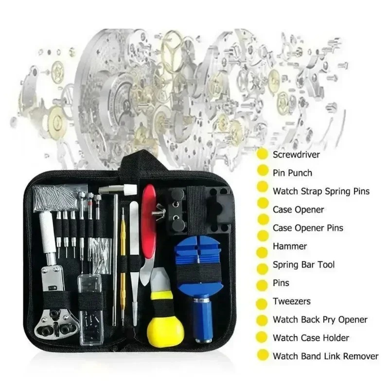 147-delige horlogereparatieset - Tool Kit Strap Change recensie en prijs