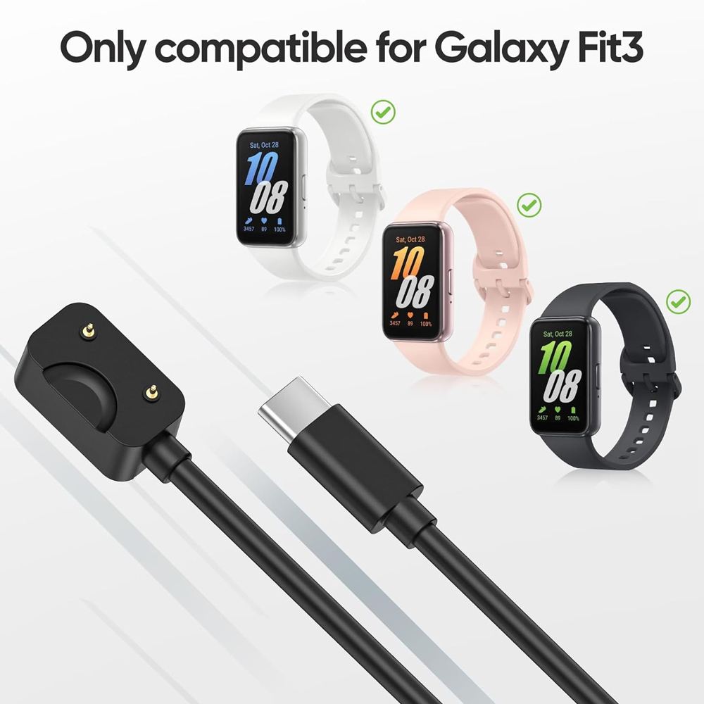 Zwart USB-C Oplaadkabel Voor S - Best Smartwatch Accessories recensie en prijs