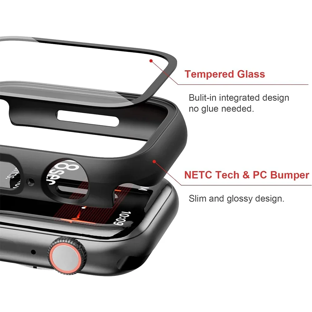 Gehard glas Screen Protector C - Smartwatch Case recensie en prijs