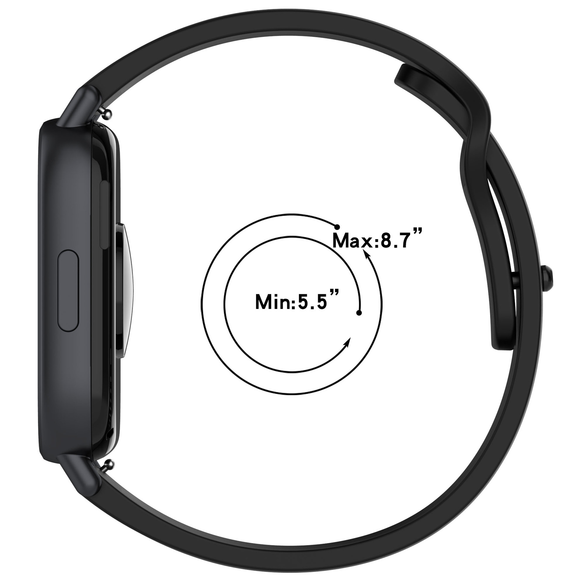 Siliconen band voor Redmi Watc - Smartwatch Id recensie en prijs