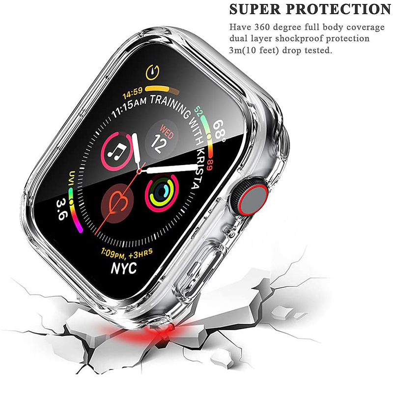 Gehard glas + cover voor Apple - Smartwatch Icon recensie en prijs