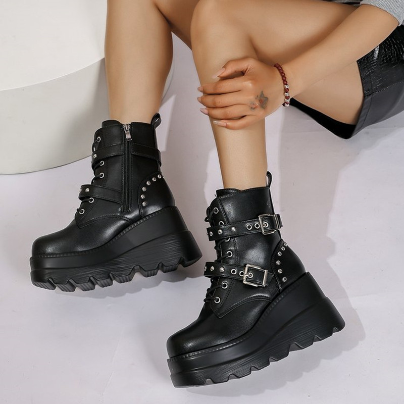 Vrouwen Leren Enkellaarsjes Vr - Leather Classic Strap recensie en prijs