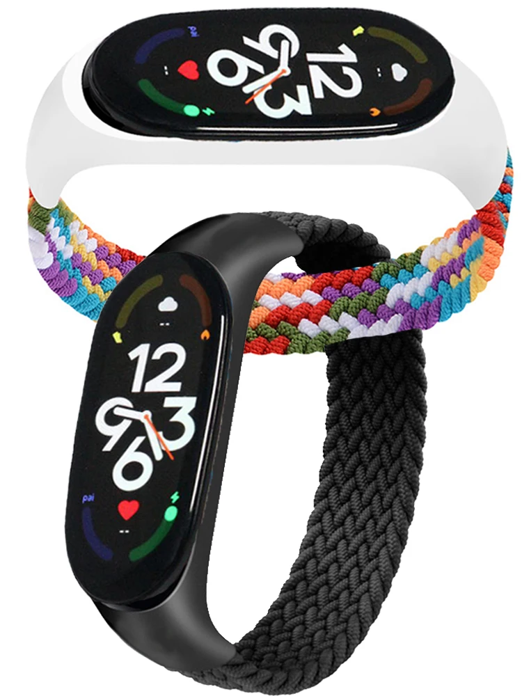 Horlogeband voor xiaomi Mi ban - Solo Loop Strap recensie en prijs