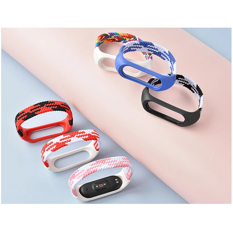 Horlogeband voor xiaomi Mi ban - Solo Loop Strap recensie en prijs
