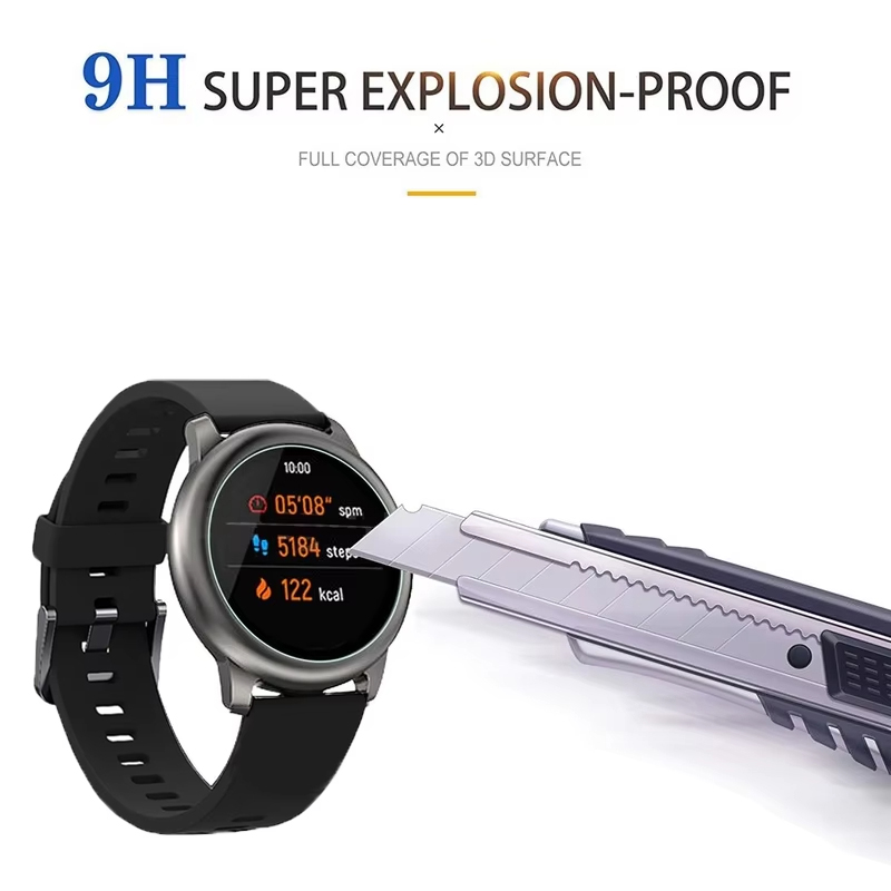 Gehard glas voor HayLou Solar  - Smartwatch Icon recensie en prijs