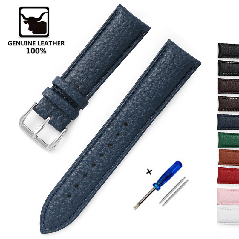 Litchi Patroon Zacht Lederen H - Nylon Nato Strap recensie en prijs