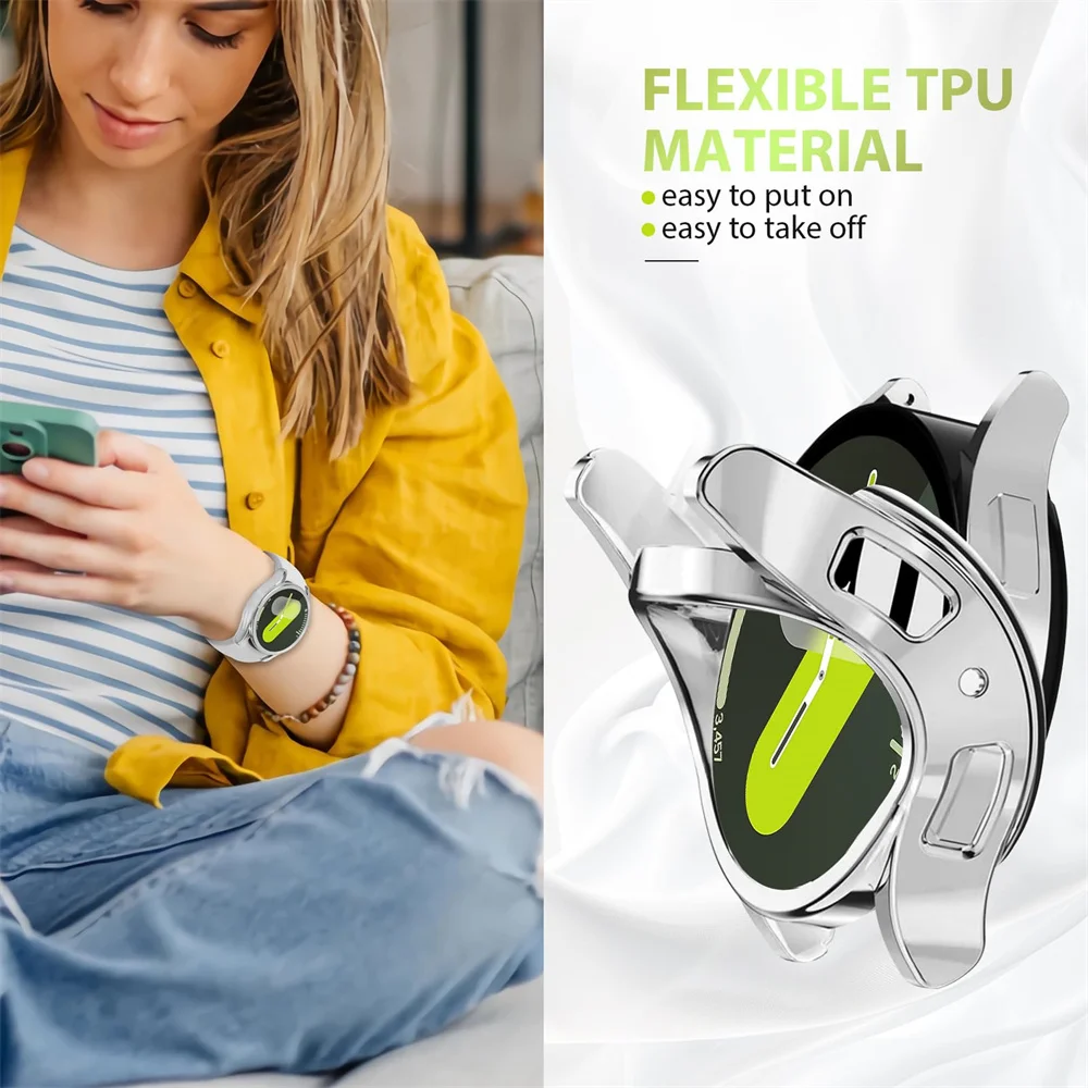 Nieuwe Plating TPU Case voor S - Accessories For Galaxy Watch 5 recensie en prijs