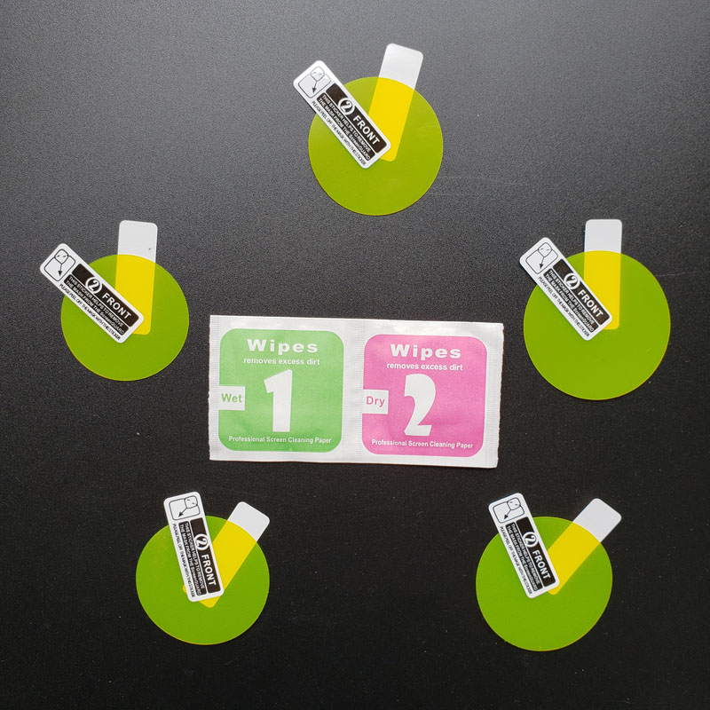 Ronde Tpu Soft Clear Film Voor - Motorola Smartwatch Accessories recensie en prijs