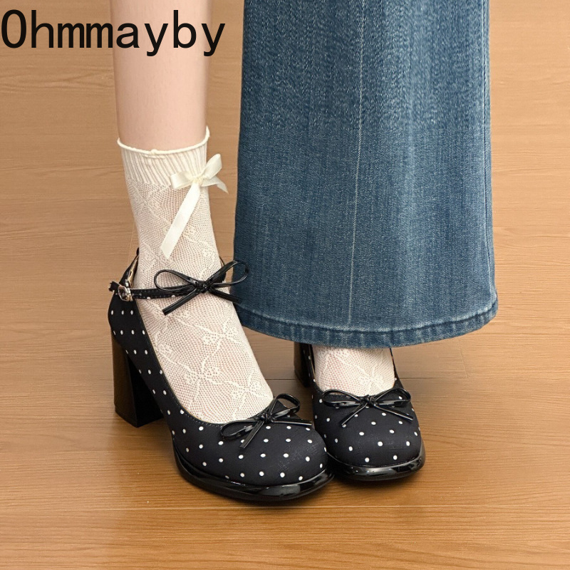 Platform Dikke Hak Dames Mary  - Leather Classic Strap recensie en prijs