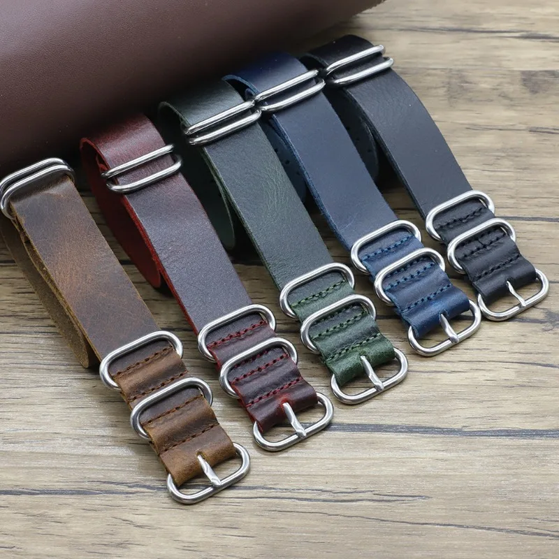 Vintage lederen horlogebanden  - Nylon Nato Strap recensie en prijs