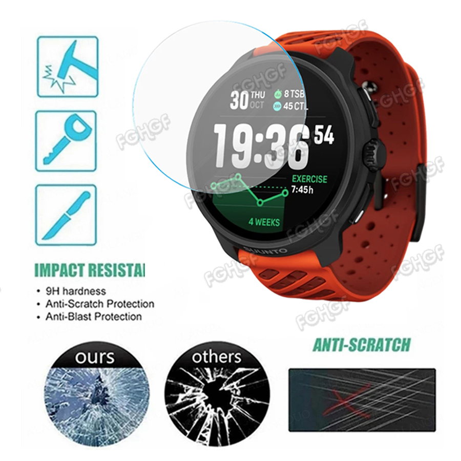 Gehard glas beschermfolie voor - Smart Watch Accessories recensie en prijs