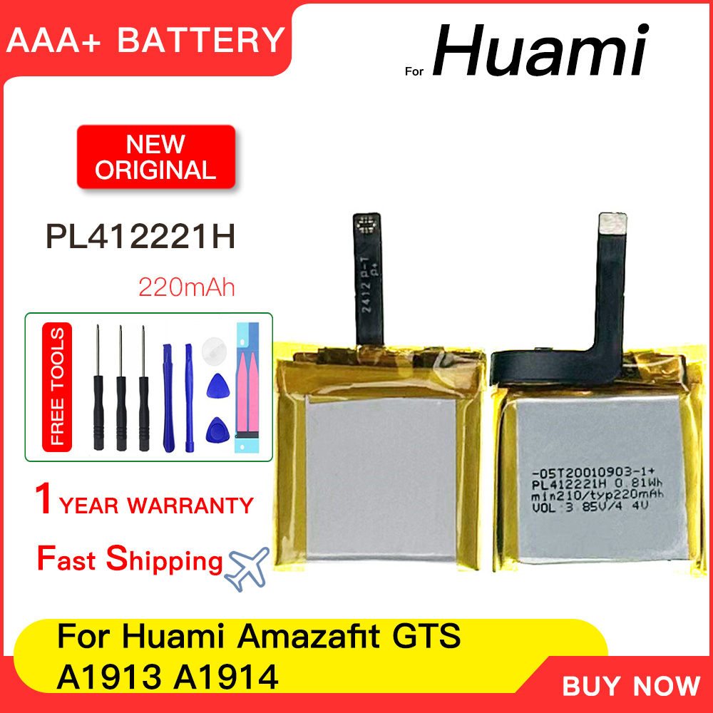 100% echt 220mAh PL412221H Nie - Smartwatch A1914 recensie en prijs