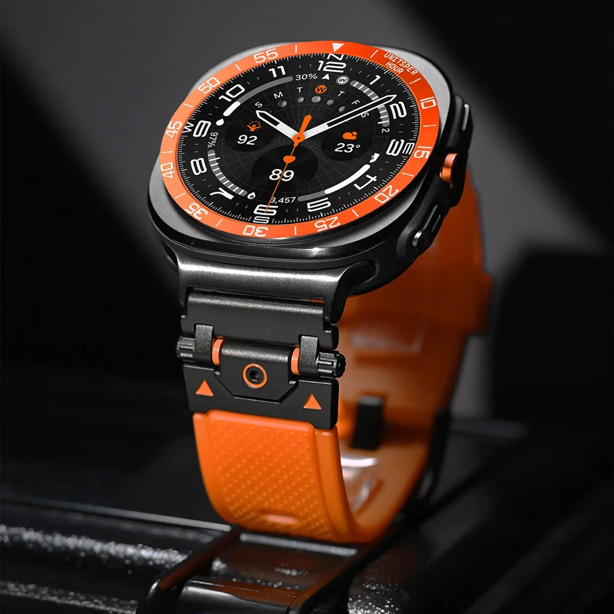Metalen Cover Bezel Ring Case  - Samsung Smartwatch Ultra Accessories recensie en prijs