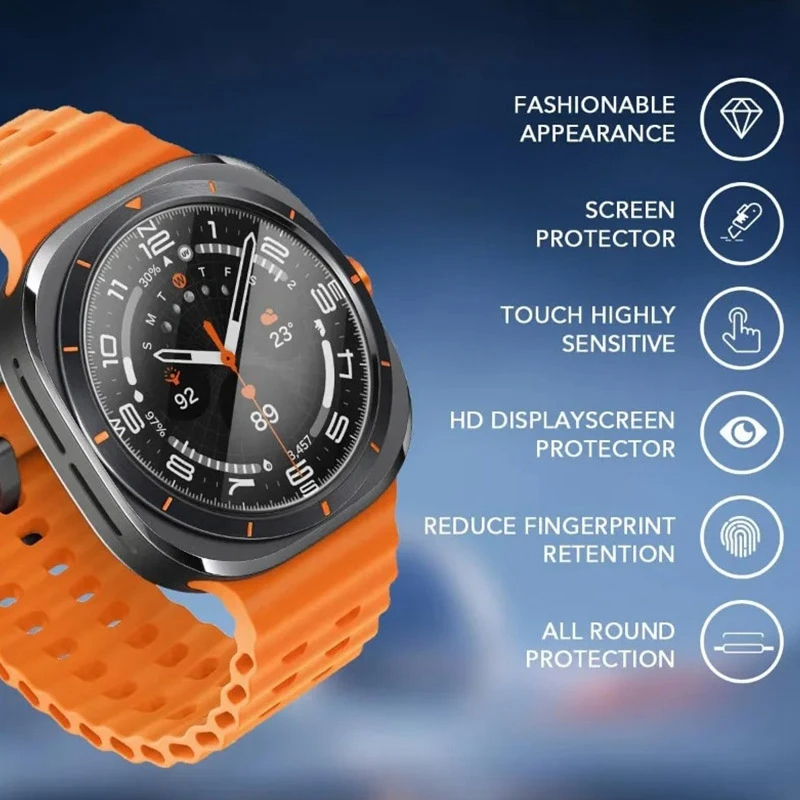 Gehard Glas Voor Samsung Horlo - Samsung Smartwatch Ultra Accessories recensie en prijs