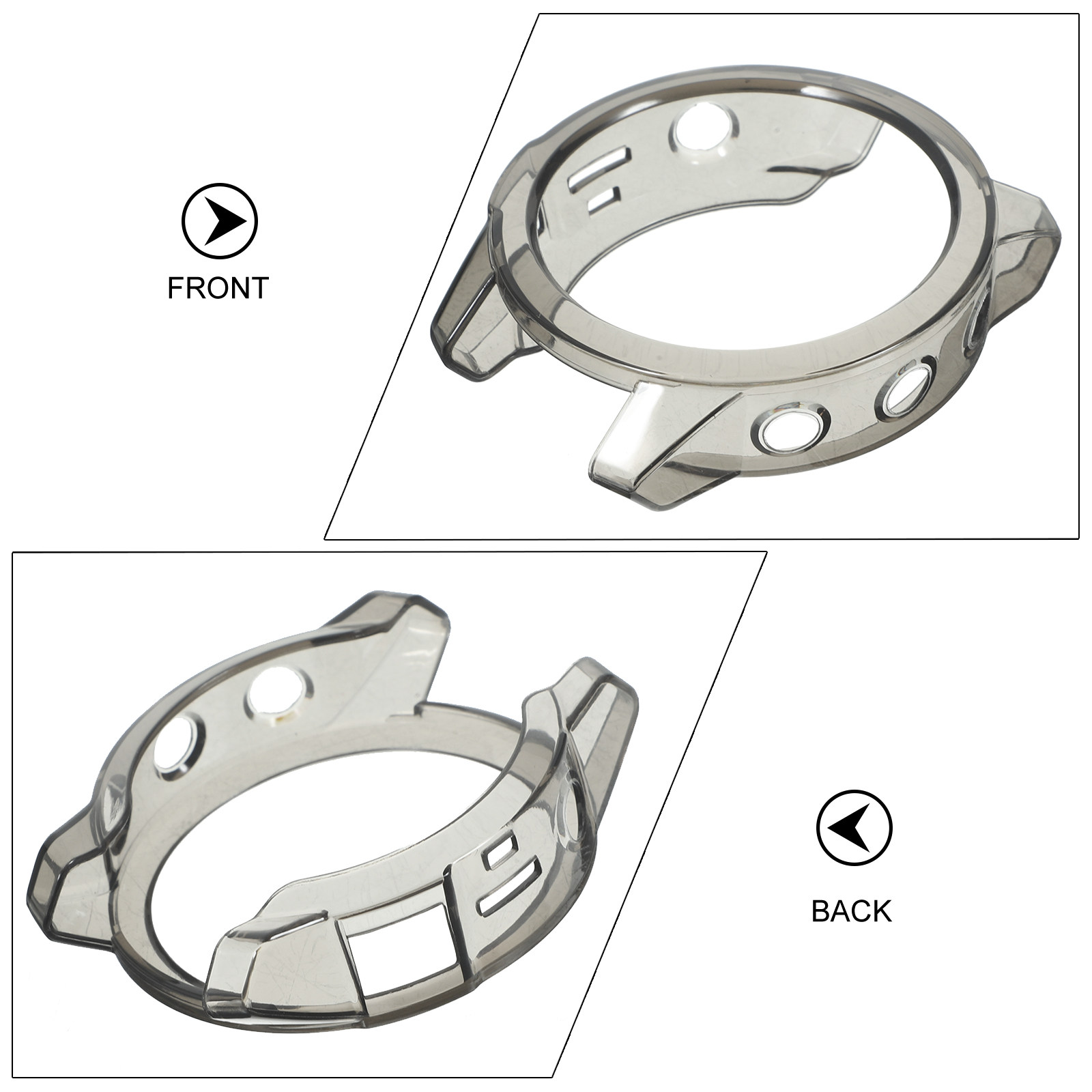 Tpu horlogebeschermer aan/uit, - Smartwatch Straps & Accessories recensie en prijs