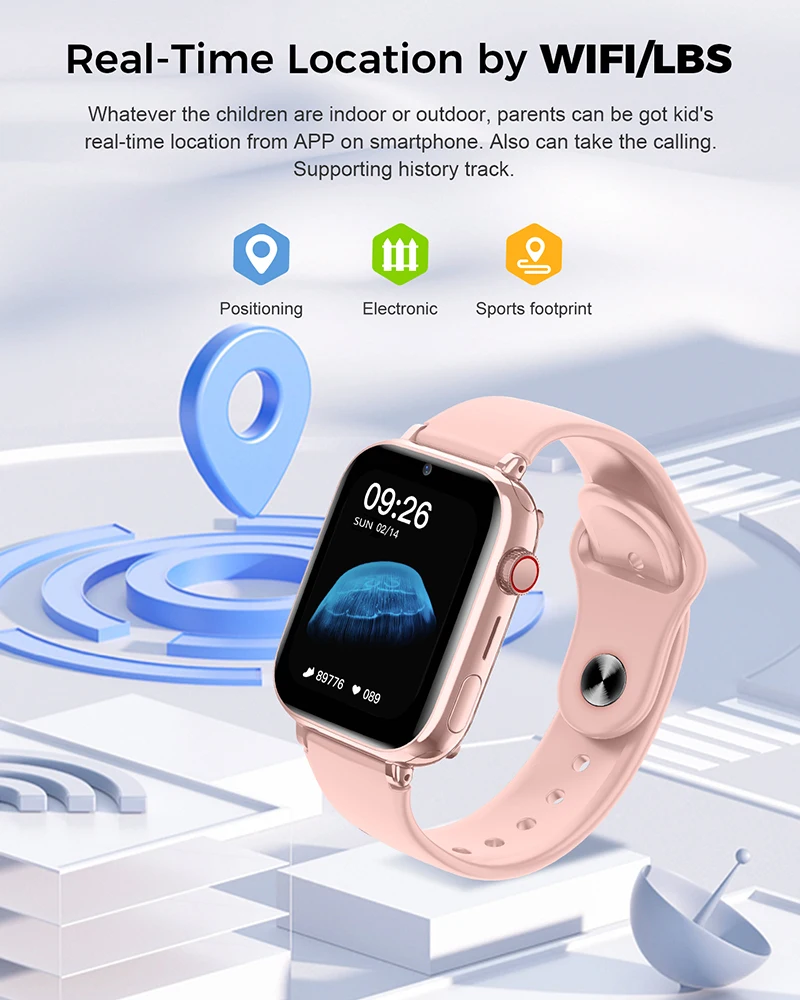 2025 Smart Watch Kinderen LBS  - Smartwatch Id recensie en prijs