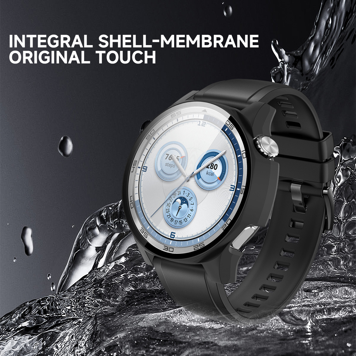 Gehard glazen hoesje voor Huaw - Smartwatch Icon recensie en prijs
