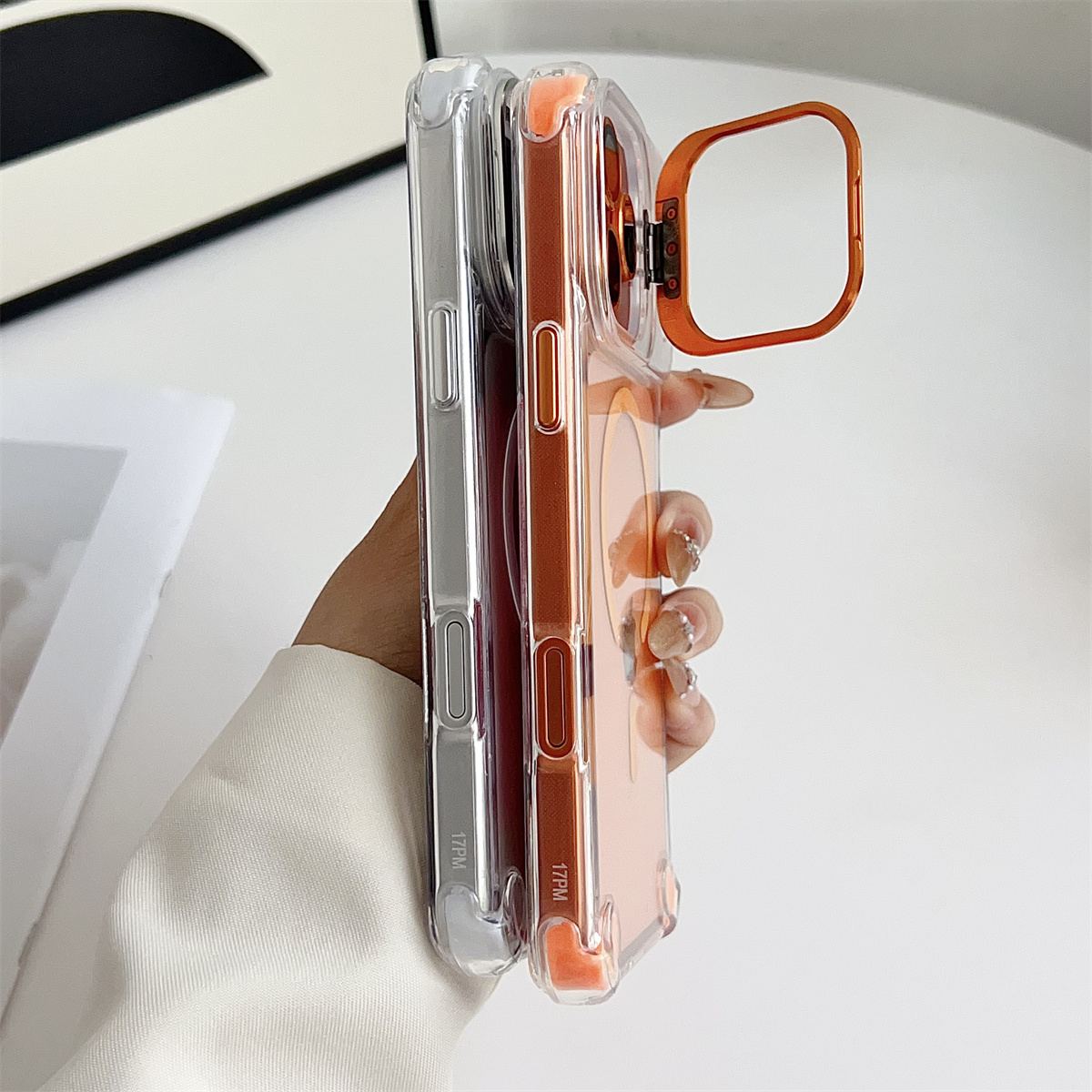 Magnetische transparante telef - Magnetic Charging Stand recensie en prijs