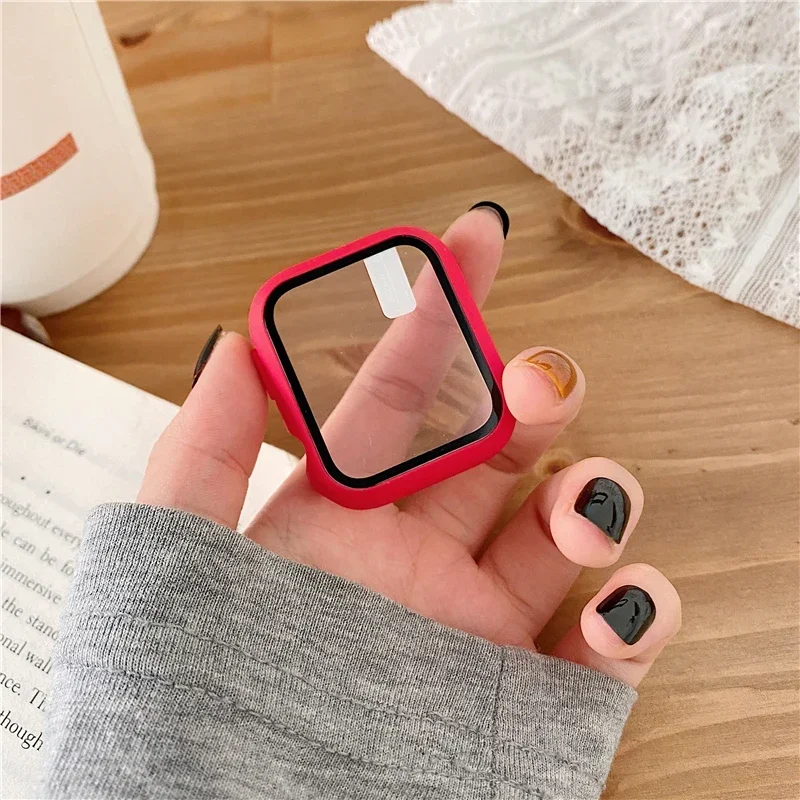 3pack Glas + cover Voor Apple  - Smartwatch Icon recensie en prijs