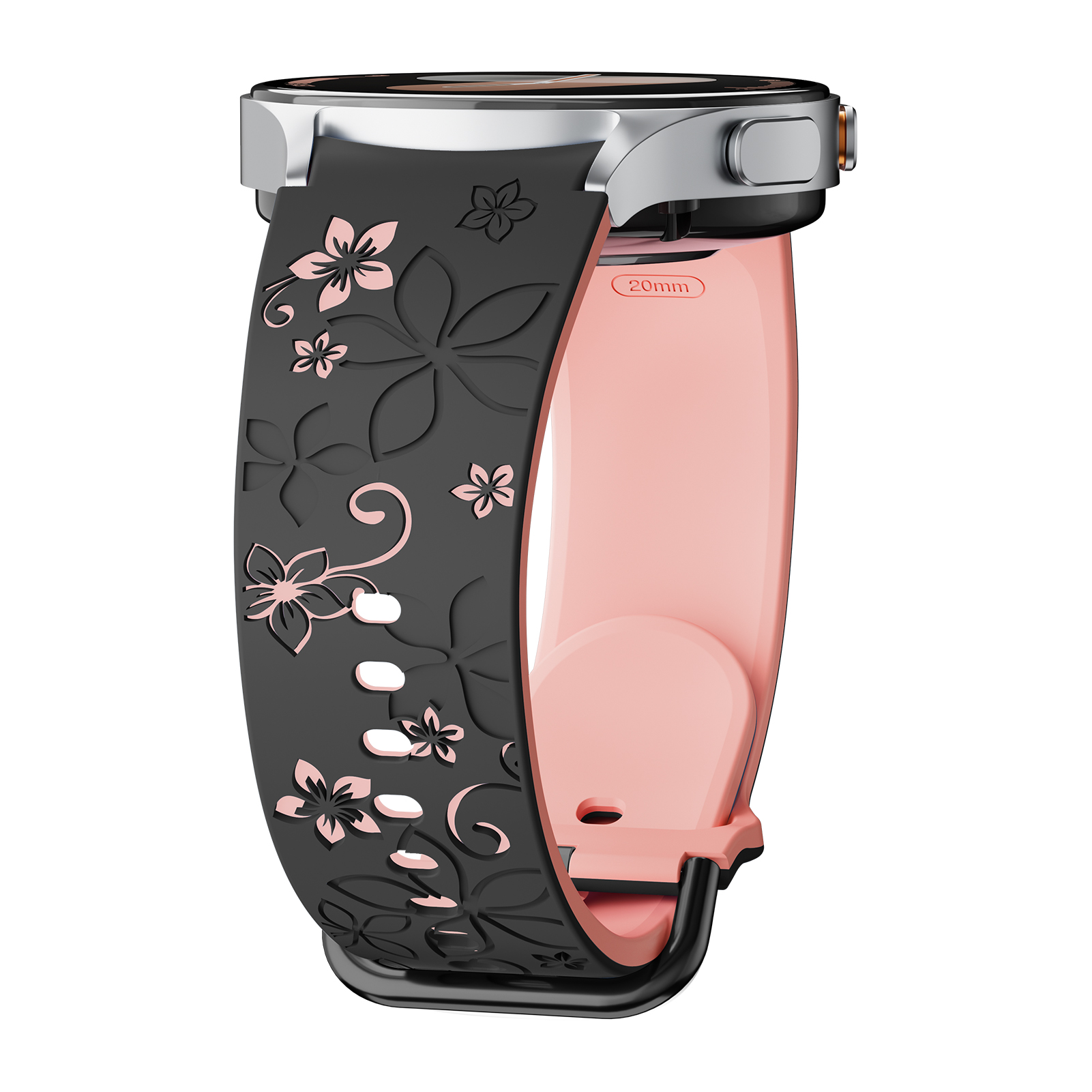 Gegraveerde siliconen band voo - Samsung Smartwatch Ultra Accessories recensie en prijs