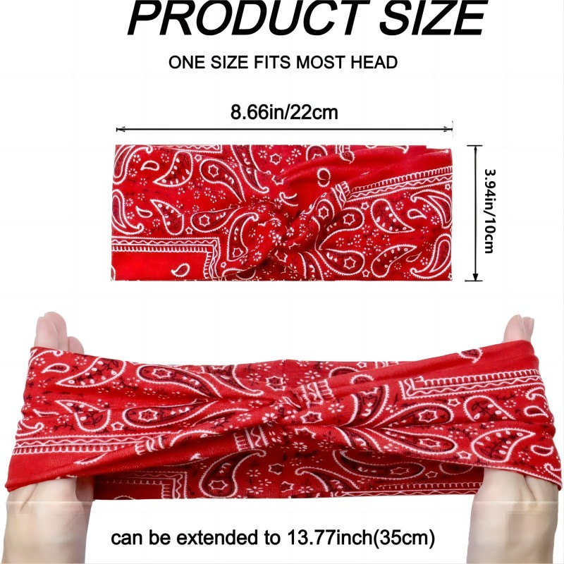 Paisley Cashew bloemen haarban - Milanaise Mesh Band recensie en prijs