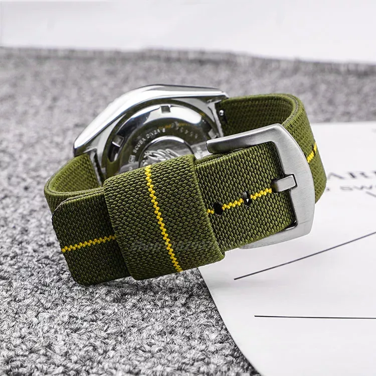 Nylon horlogeband 18 mm 20 mm  - Nylon Nato Strap recensie en prijs