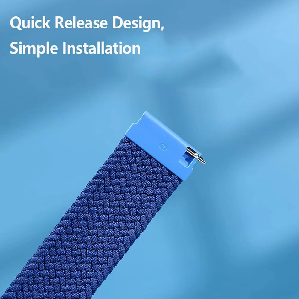 22 mm horlogebanden Nylon gevl - Solo Loop Strap recensie en prijs