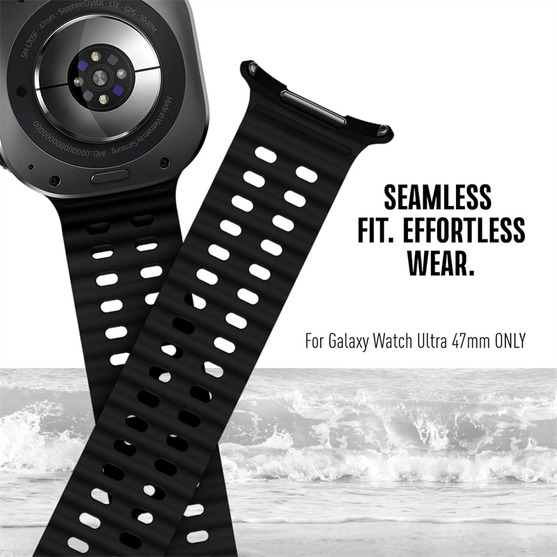 Siliconen Band voor Samsung Ga - Samsung Smartwatch Ultra Accessories recensie en prijs