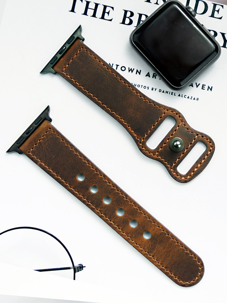 Lederen Correa Band Voor Apple - Smartwatch Accessories Shop recensie en prijs