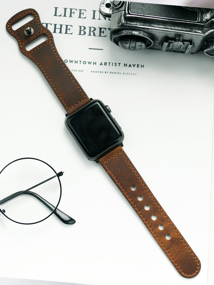 Lederen Correa Band Voor Apple - Smartwatch Accessories Shop recensie en prijs